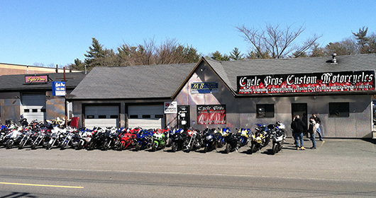 Cycle Pros in Bridgewater, MA, sells and services used motorcycles for street bike riders in MA & RI